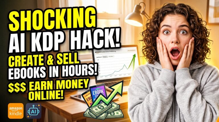 Create PDFs And E-Book Using AI and Sell them to Amazon Kindle to Earn Money