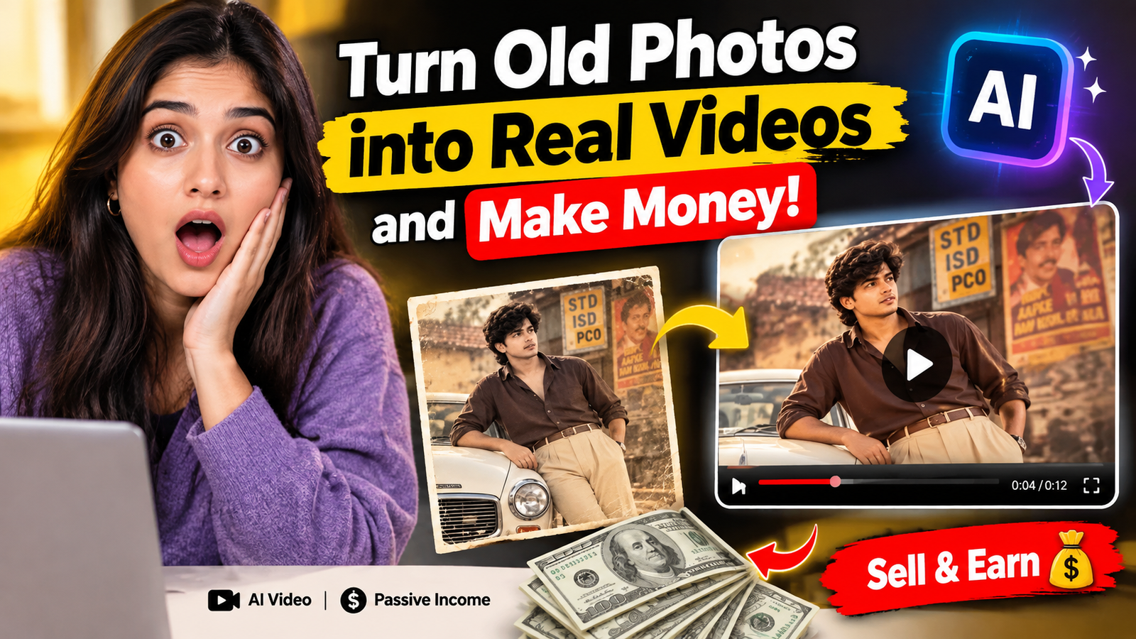 Earn Money From 90s Instagram Trend AI Video - Full Guide