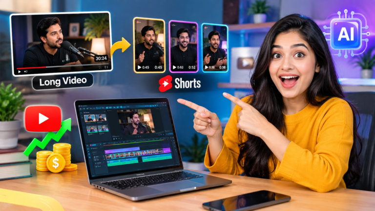 Make Money Turning Long Videos Into AI Shorts