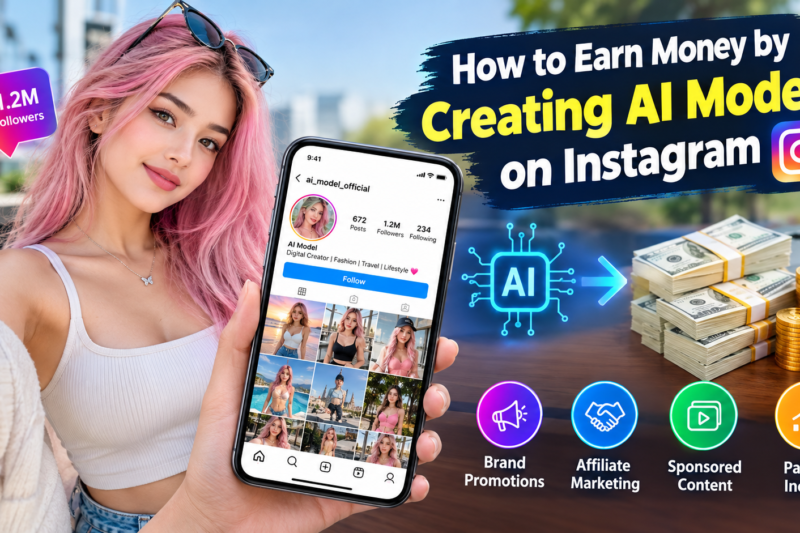 Earn Money From AI Influencer